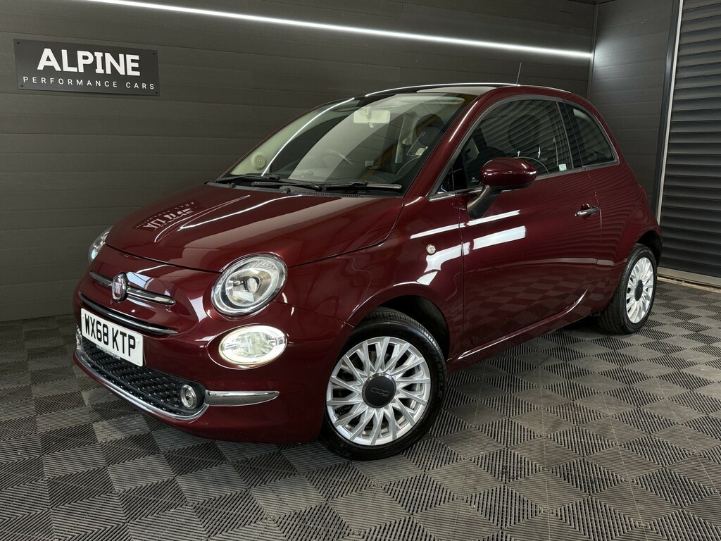 Fiat 500 1.2 1.2 69Hp Lounge Red