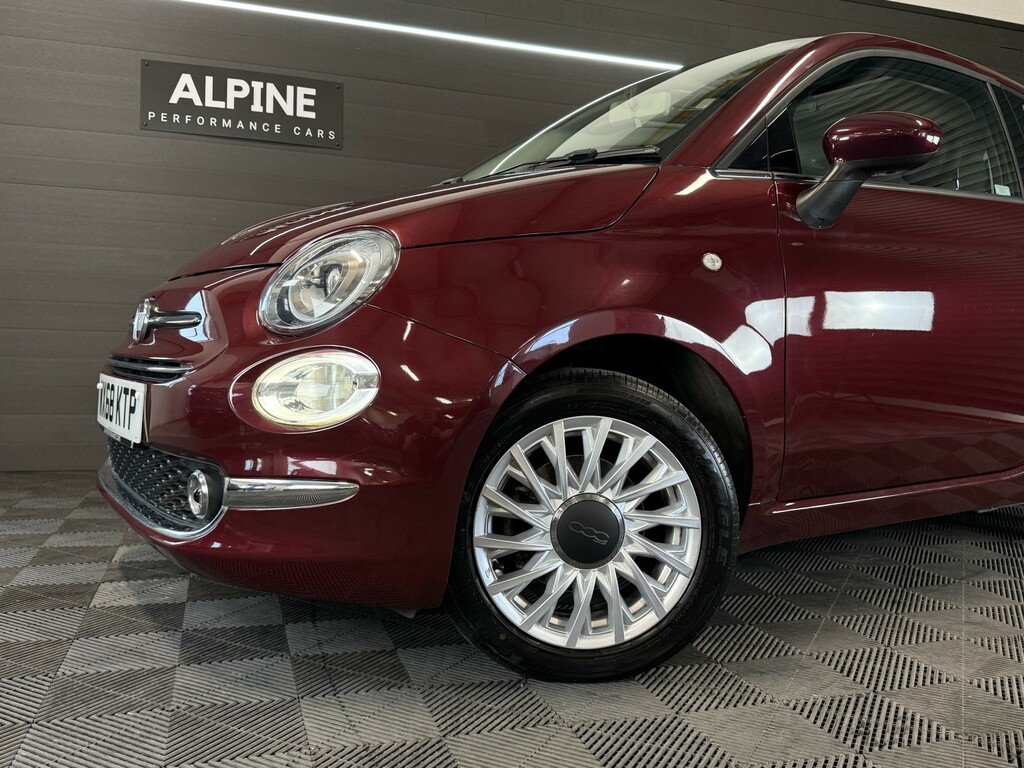 Fiat 500 1.2 1.2 69Hp Lounge Red #6