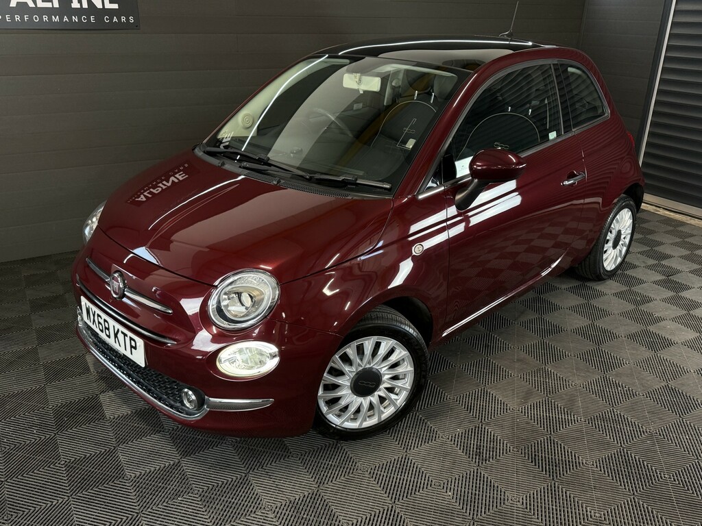Fiat 500 1.2 1.2 69Hp Lounge Red #5