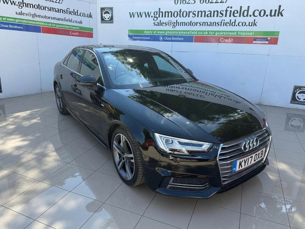 Audi A4 2.0 Tdi Ultra S Line Euro 6 Ss Black