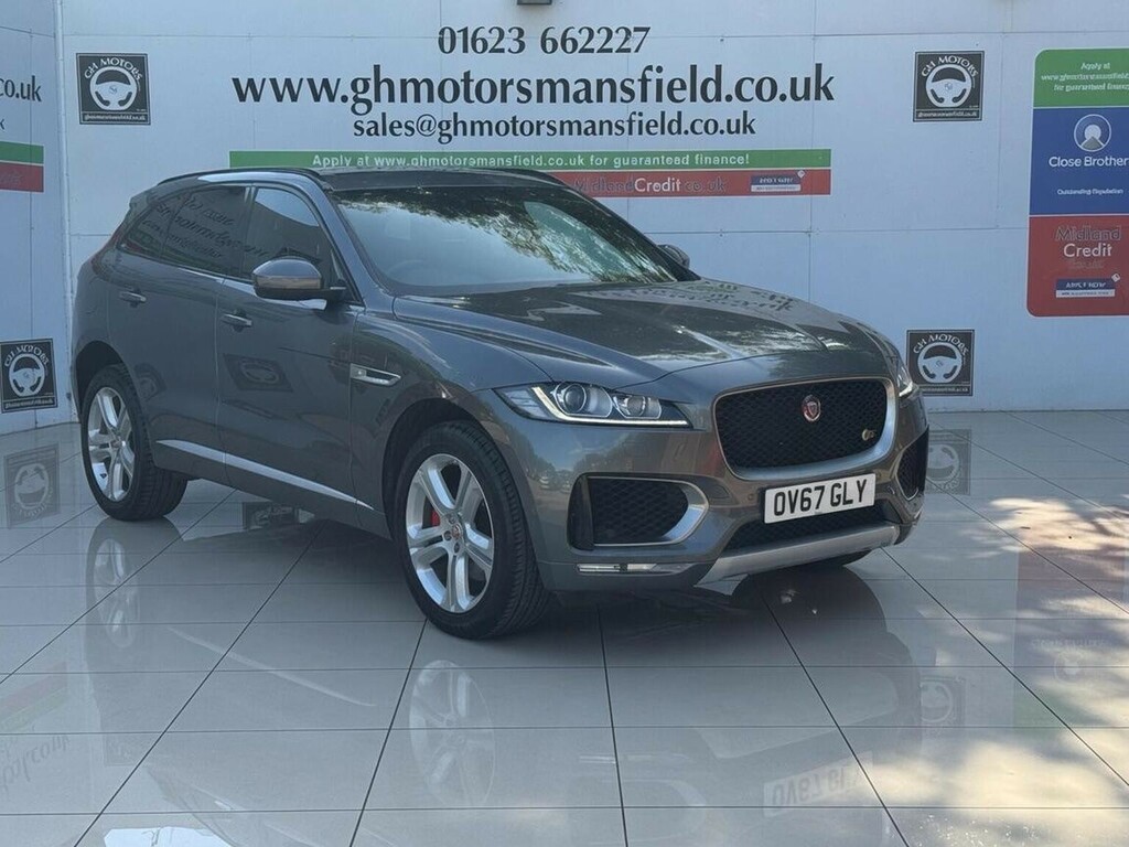 Jaguar F-Pace 3.0 D300 V6 S Awd Euro 6 Ss Grey