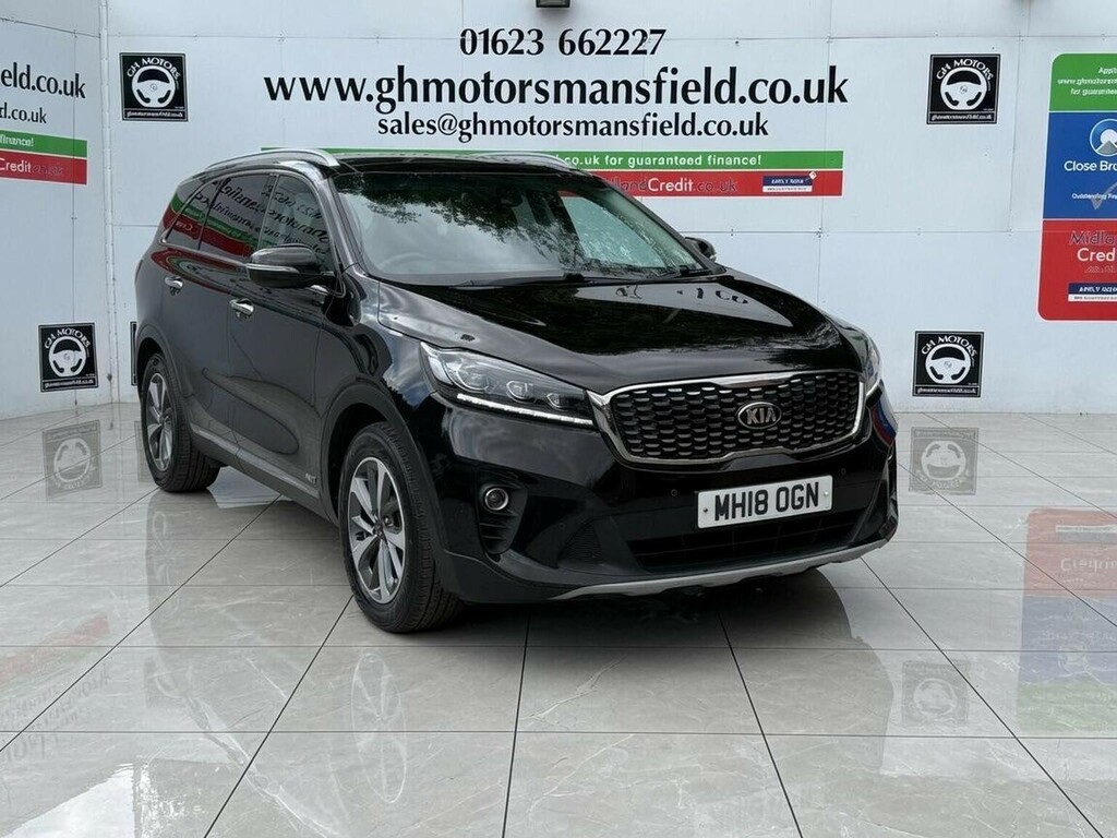 Kia Sorento Suv 2.2 Crdi Kx-3 Awd Euro 6 Ss 2018 Black