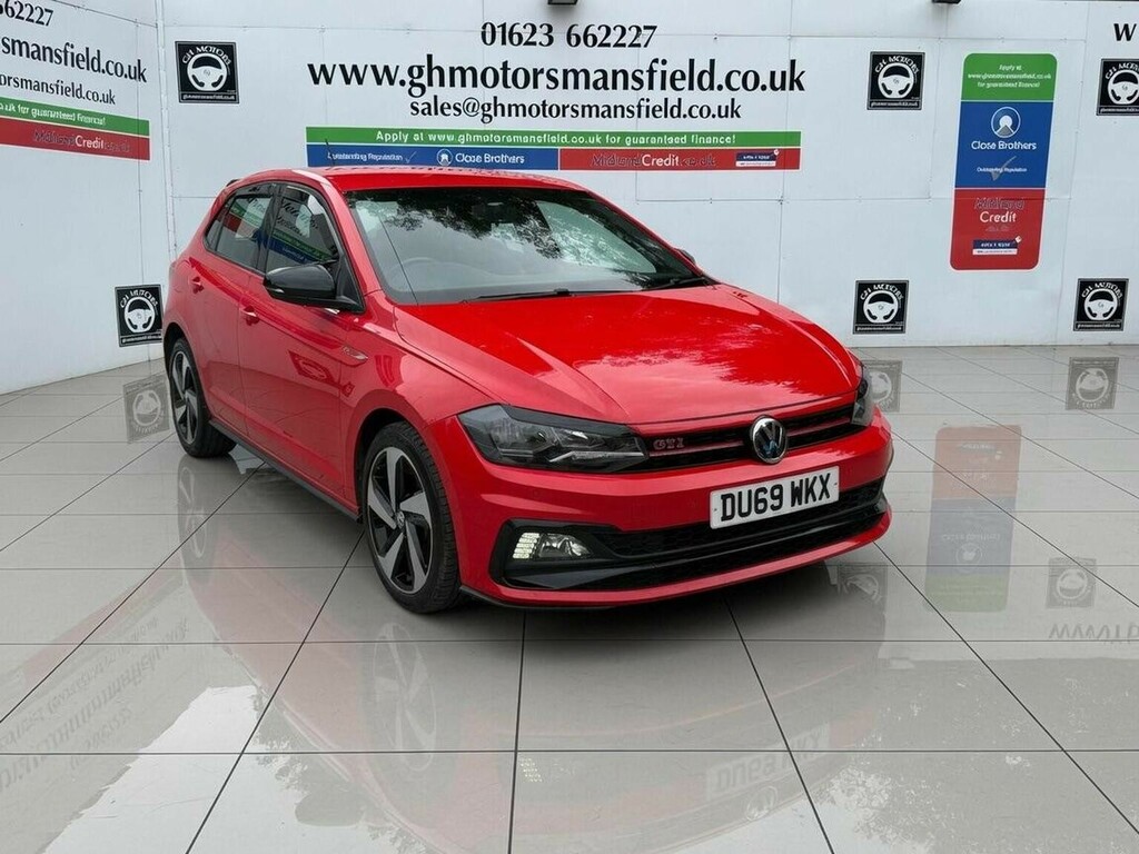 Volkswagen Polo Hatchback 2.0 Tsi Gti Dsg Euro 6 Ss 20196 Red