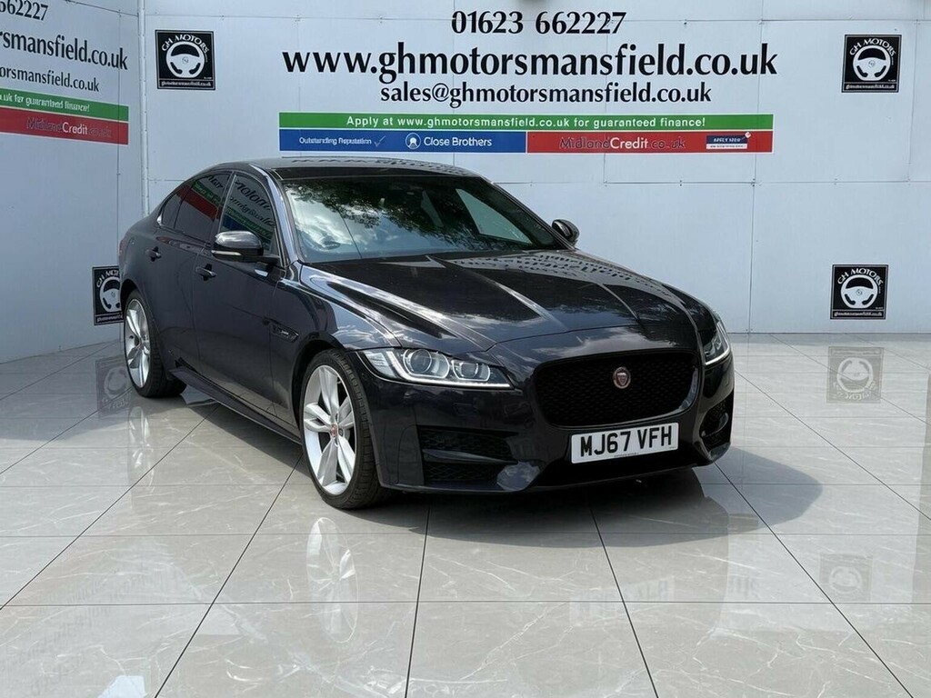 Jaguar XF 2.0D R-sport Euro 6 Ss Black