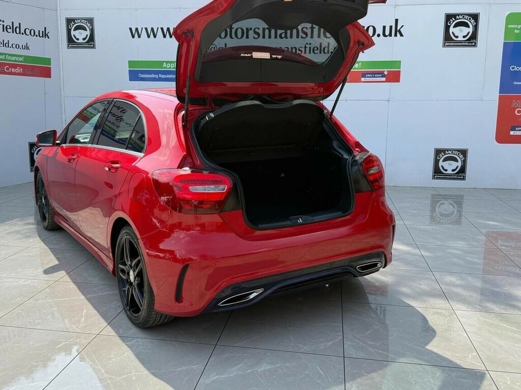 Mercedes-Benz A Class Hatchback 1.5 A180d Amg Line Executive Euro 6 S ST66XPY Red #6