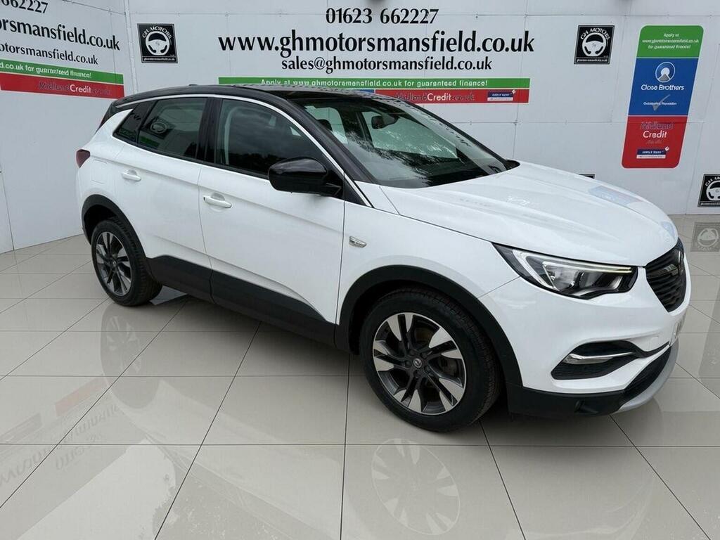 Vauxhall Grandland X Suv 1.2 Turbo Sport Nav Euro 6 Ss 201919 White