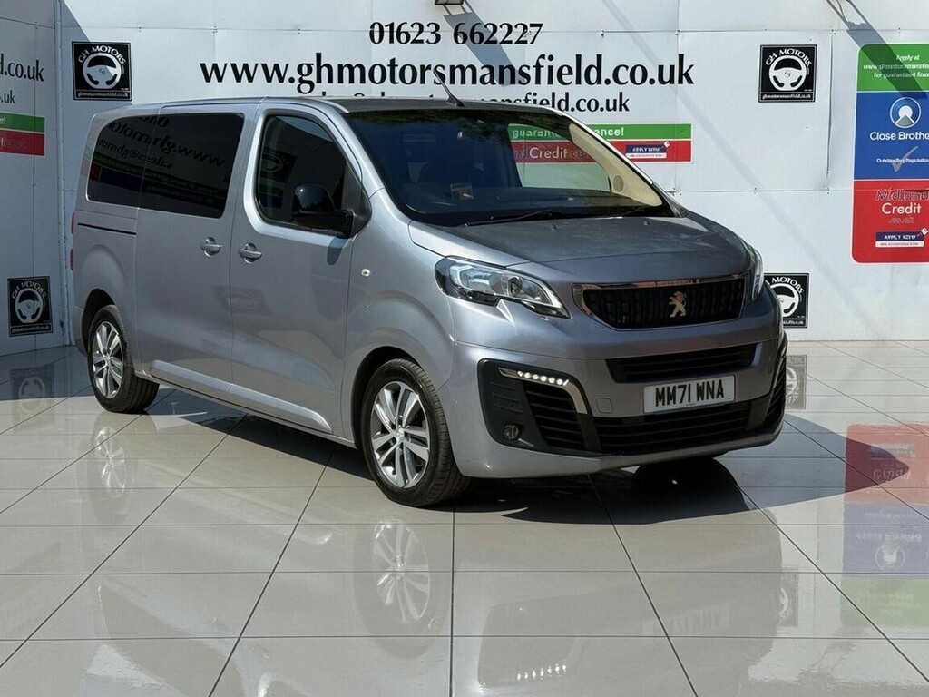 Peugeot Traveller 2.0 Bluehdi Allure Standard Mpv Eat8 Mwb Euro 6 S Grey