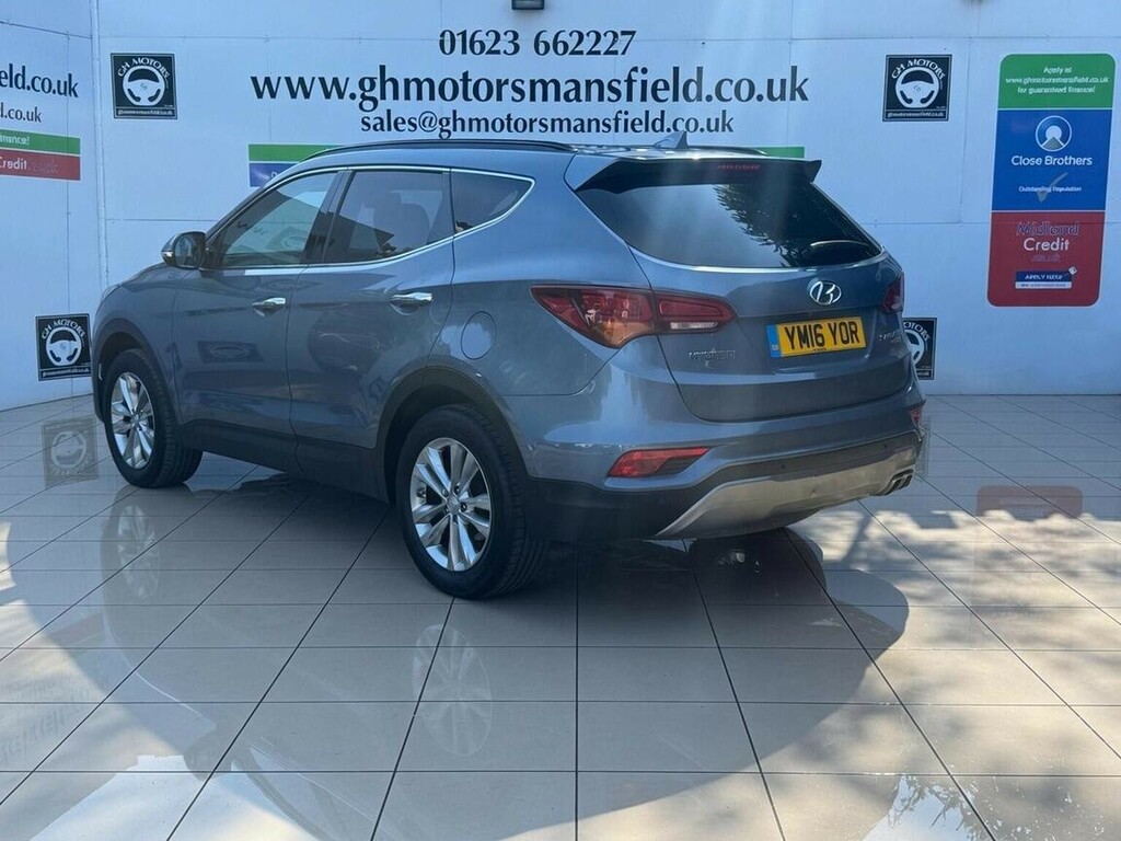 Hyundai Santa Fe Suv 2.2 Crdi Blue Drive Premium 4Wd Euro 6 Ss 5 Blue #6