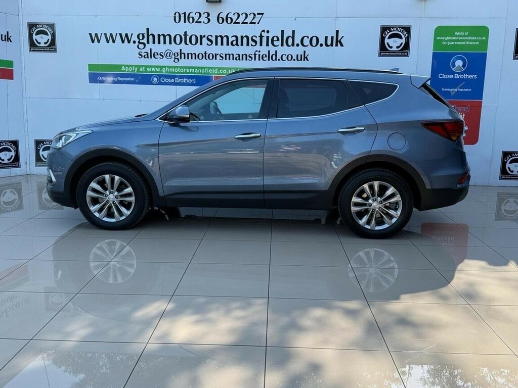 Hyundai Santa Fe Suv 2.2 Crdi Blue Drive Premium 4Wd Euro 6 Ss 5 Blue #4