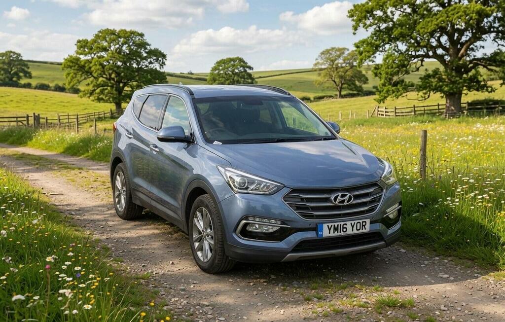 Hyundai Santa Fe Suv 2.2 Crdi Blue Drive Premium 4Wd Euro 6 Ss 5 Blue