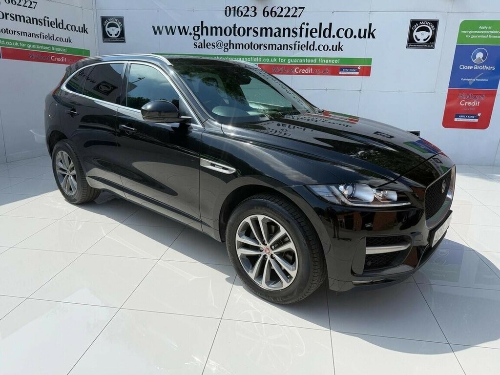 Jaguar F-Pace Suv 2.0 D180 R-sport Awd Euro 6 Ss 20 Black