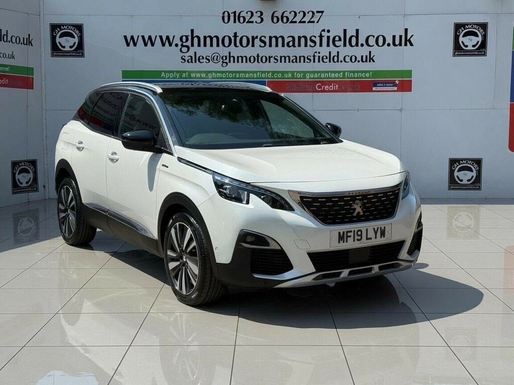 Peugeot 3008 Suv 1.2 Puretech Gt Line Euro 6 Ss 201919 White
