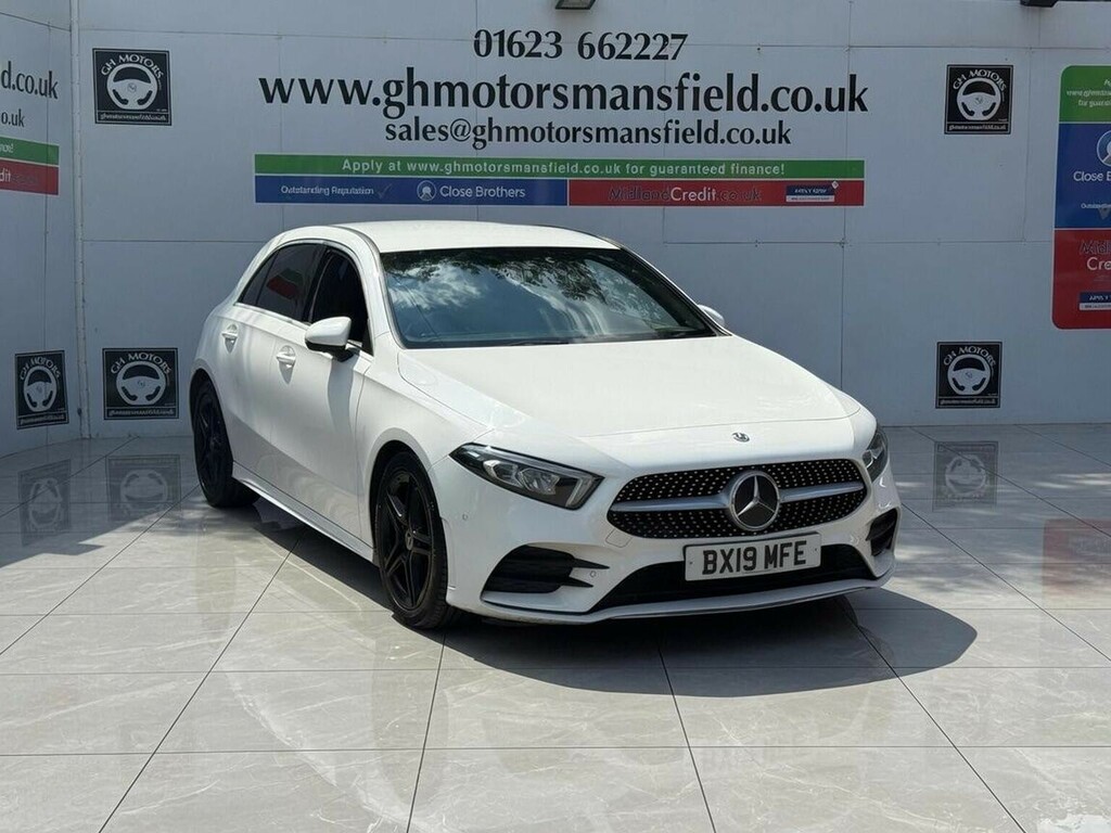 Mercedes-Benz A Class Hatchback 1.5 A180d Amg Line Executive 7G-dct Eu White