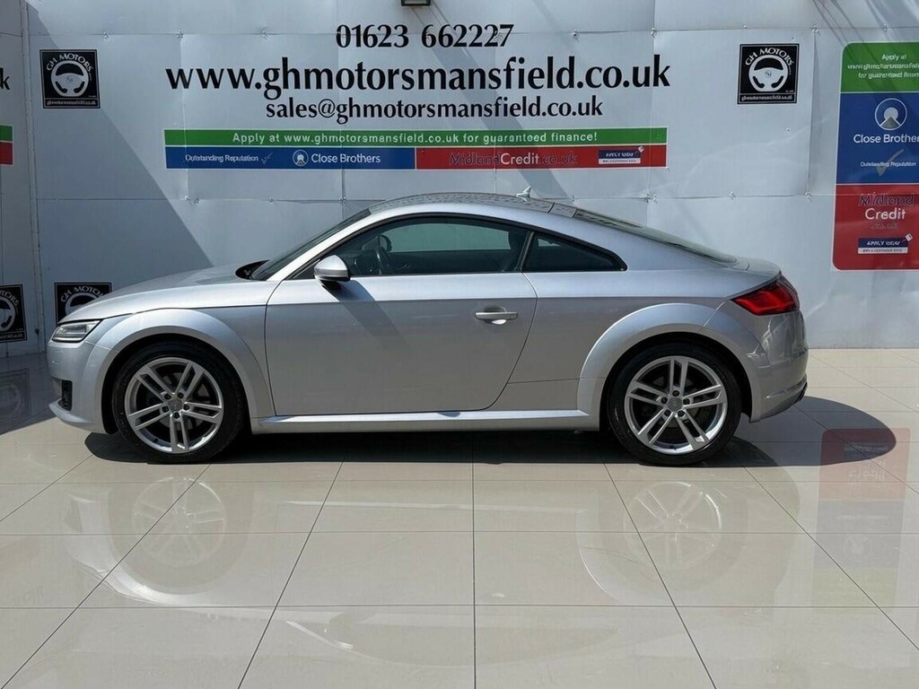 Audi TT Coupe 2.0 Tdi Sport S Tronic Quattro Euro 6 Ss KM67ZTT Silver #5