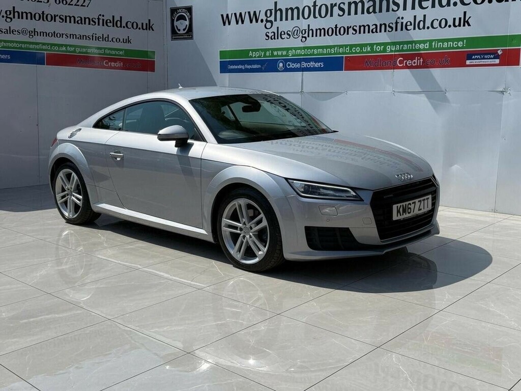 Audi TT Coupe 2.0 Tdi Sport S Tronic Quattro Euro 6 Ss KM67ZTT Silver #4
