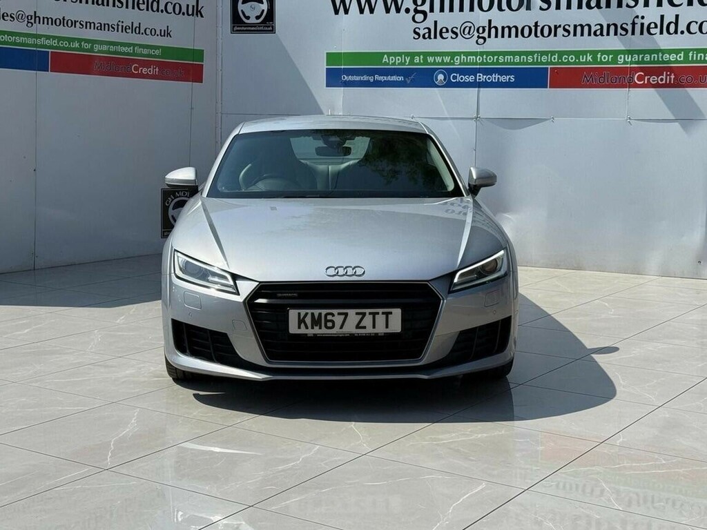 Audi TT Coupe 2.0 Tdi Sport S Tronic Quattro Euro 6 Ss KM67ZTT Silver #2