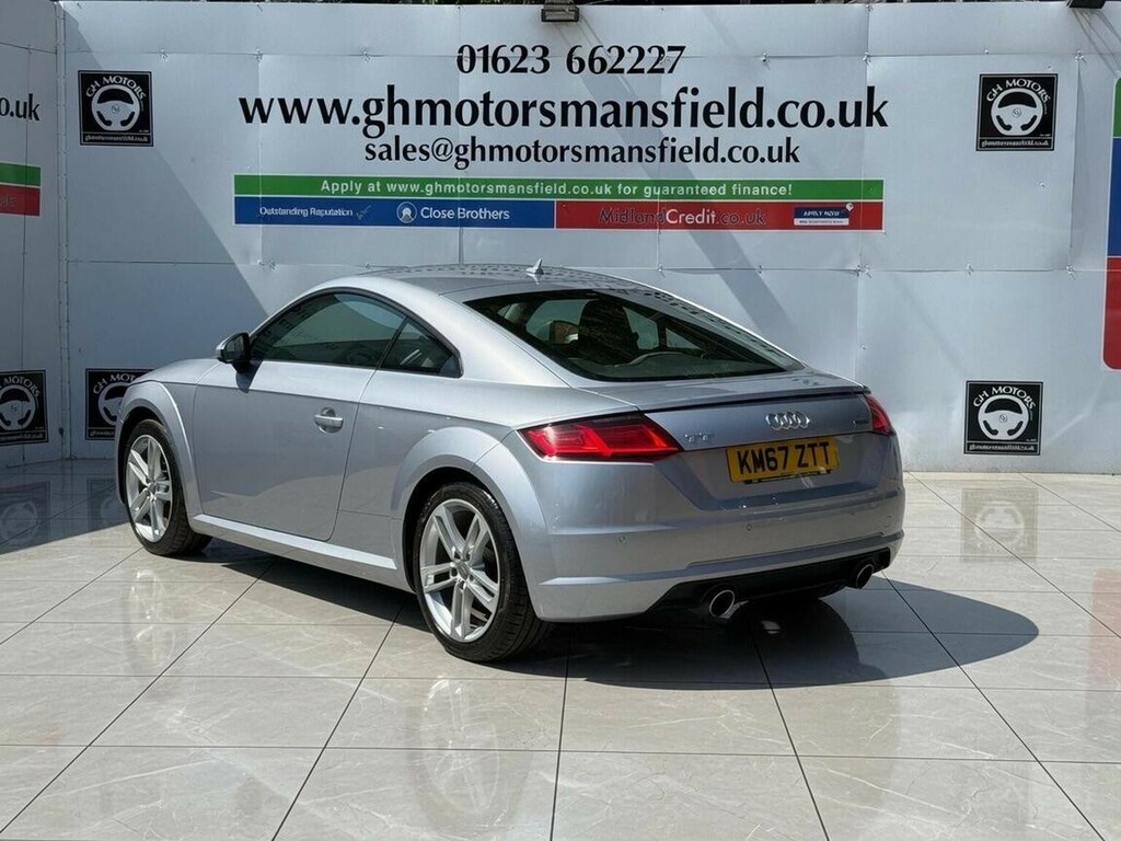 Audi TT Coupe 2.0 Tdi Sport S Tronic Quattro Euro 6 Ss KM67ZTT Silver #6