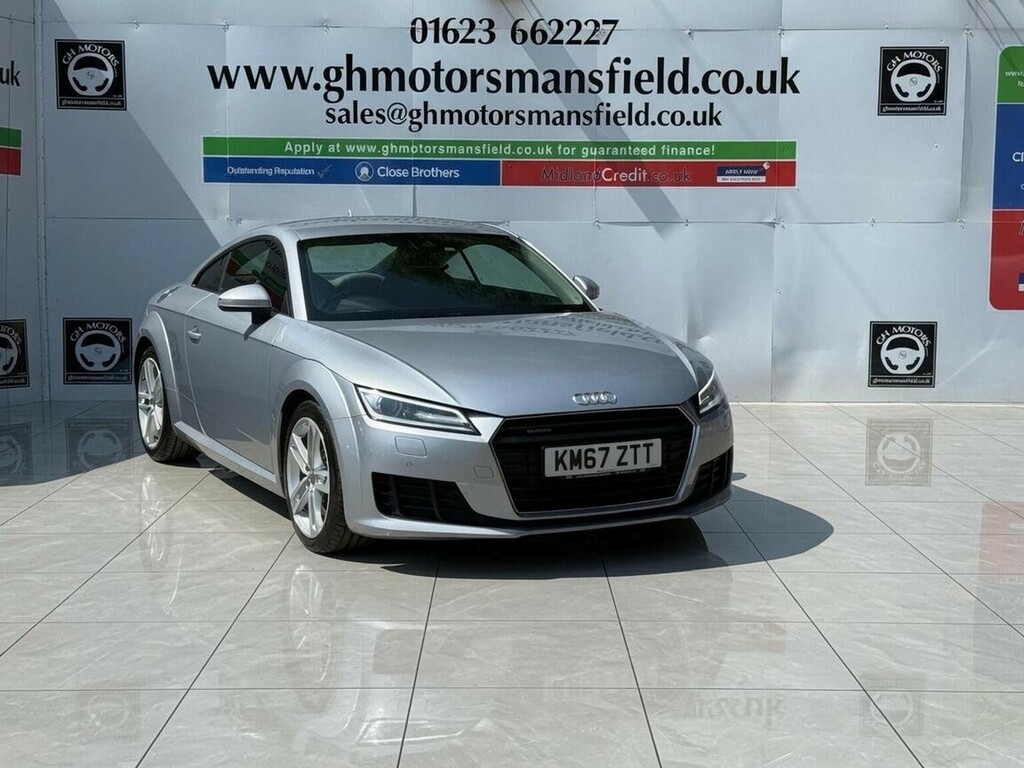 Audi TT Coupe 2.0 Tdi Sport S Tronic Quattro Euro 6 Ss Silver