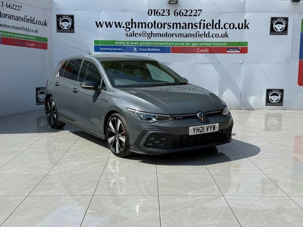 Volkswagen Golf Hatchback 2.0 Tdi Gtd Dsg Euro 6 Ss 20212 YH21VYW Grey