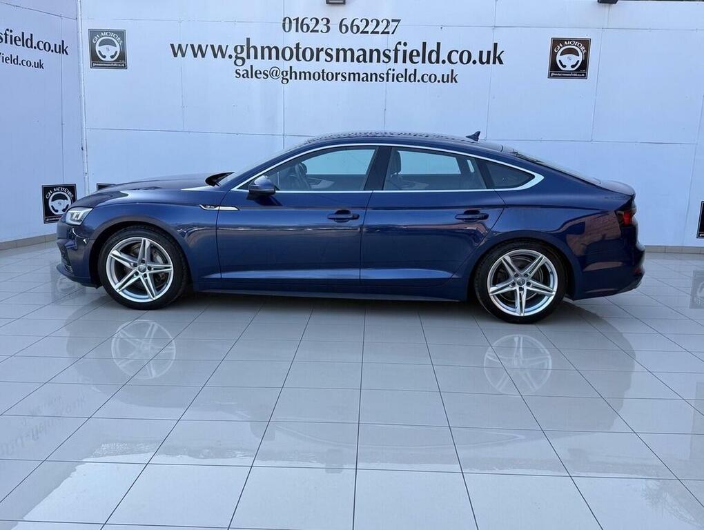 Audi A5 2.0 Tdi Ultra S Line Sportback S Tronic Euro 6 S Blue #3
