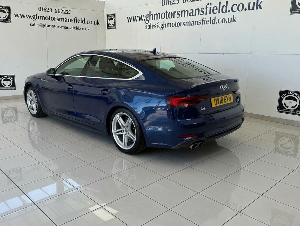 Audi A5 2.0 Tdi Ultra S Line Sportback S Tronic Euro 6 S Blue #6
