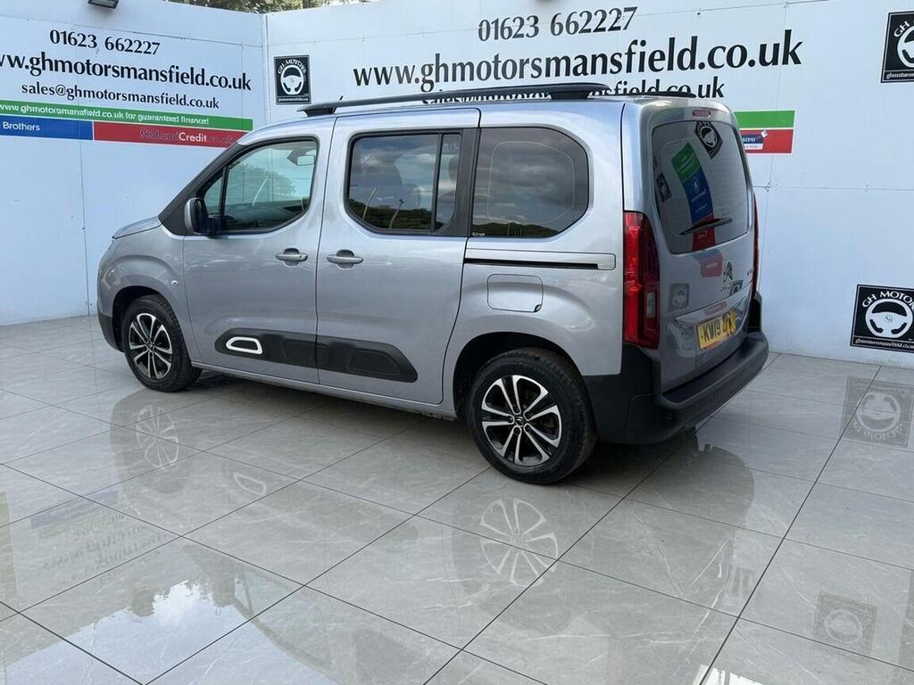 Citroen Berlingo Mpv 1.5 Bluehdi Flair M Mpv Euro 6 Ss 2019 KW19ZPX Grey #3