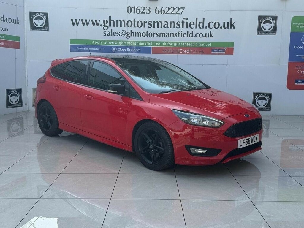 Ford Focus Hatchback 1.5T Ecoboost Zetec S Red Edition Euro 6 Red #3