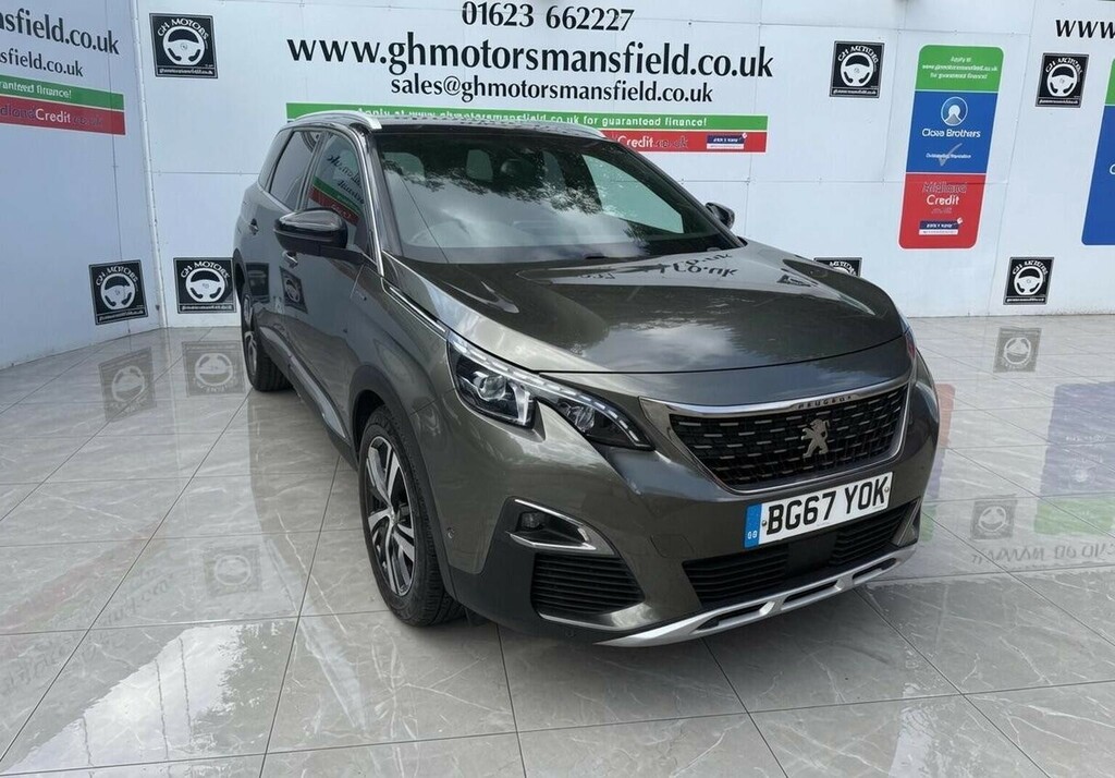 Peugeot 5008 Suv 1.6 Bluehdi Gt Line Eat Euro 6 Ss 2018 Grey
