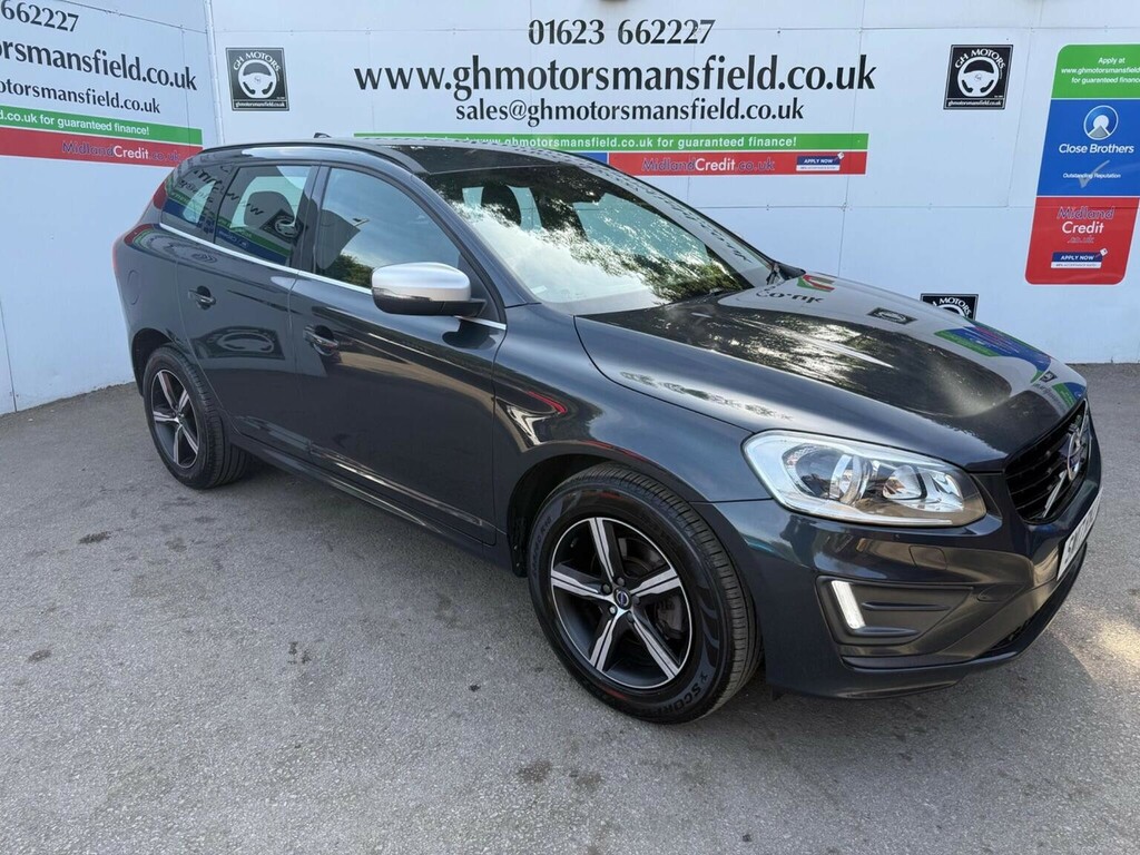 Volvo XC60 Suv 2.4 D4 R-design Nav Awd Euro 6 Ss SW17RNJ Grey