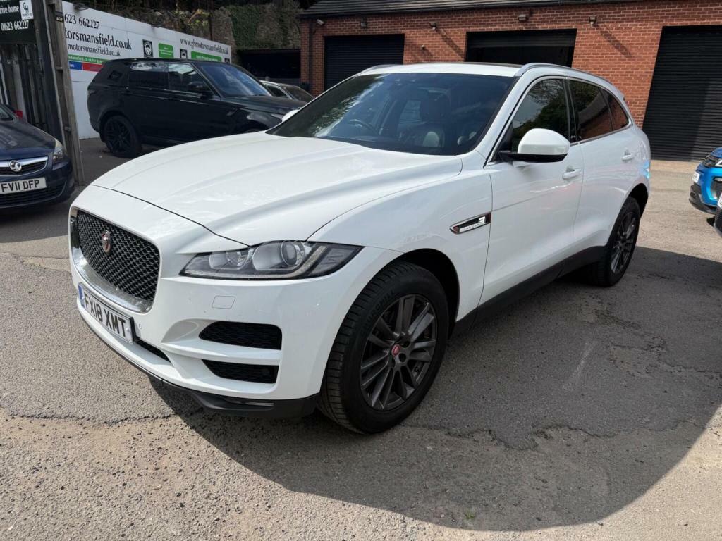Jaguar F-Pace 2018 2.0 D180 Portfolio Suv Awd Eu Grey #32