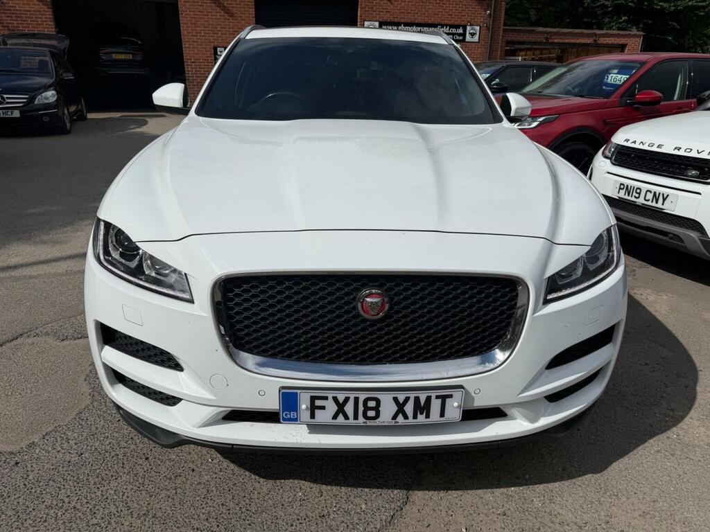 Jaguar F-Pace 2.0 D180 Portfolio Awd Euro 6 Ss White #6