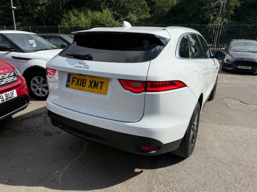 Jaguar F-Pace 2018 2.0 D180 Portfolio Suv Awd Eu Grey #33