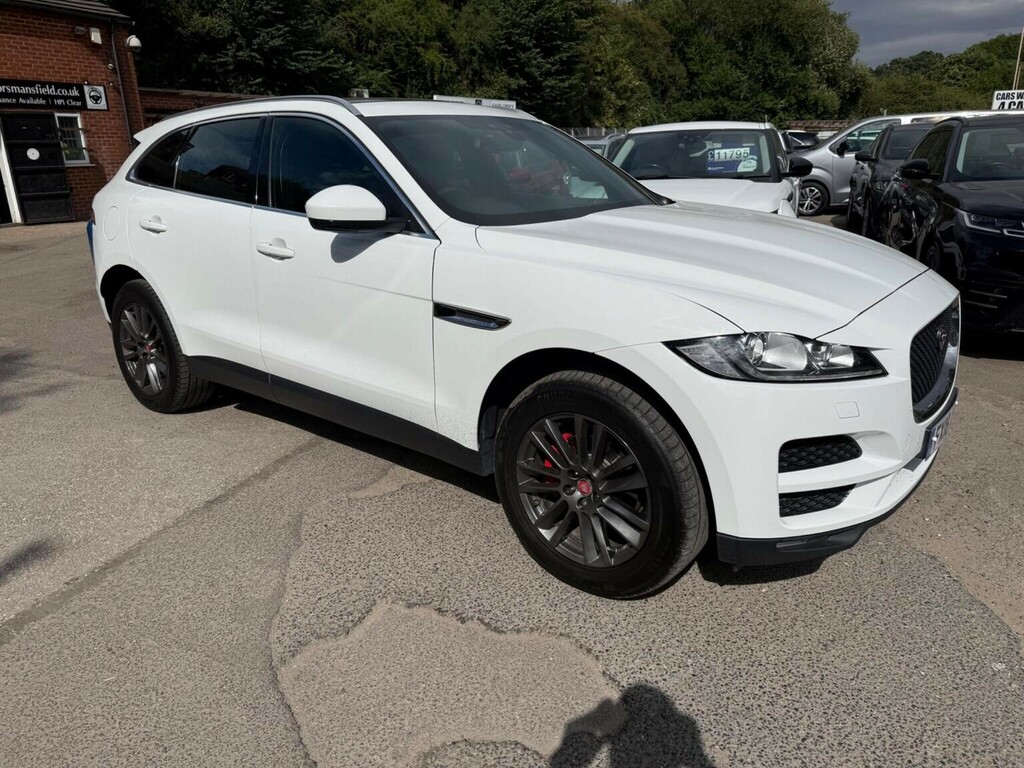 Jaguar F-Pace 2.0 D180 Portfolio Awd Euro 6 Ss White