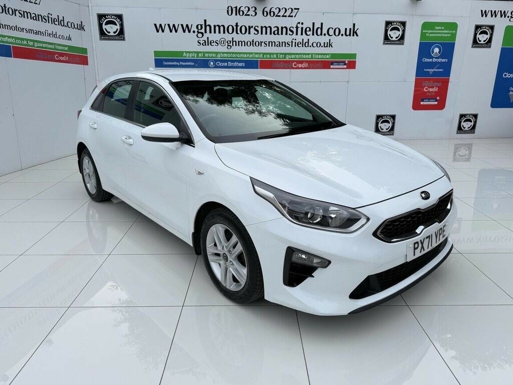 Kia Ceed Hatchback 1.6 Crdi Mhev 2 Nav Euro 6 Ss 20 White