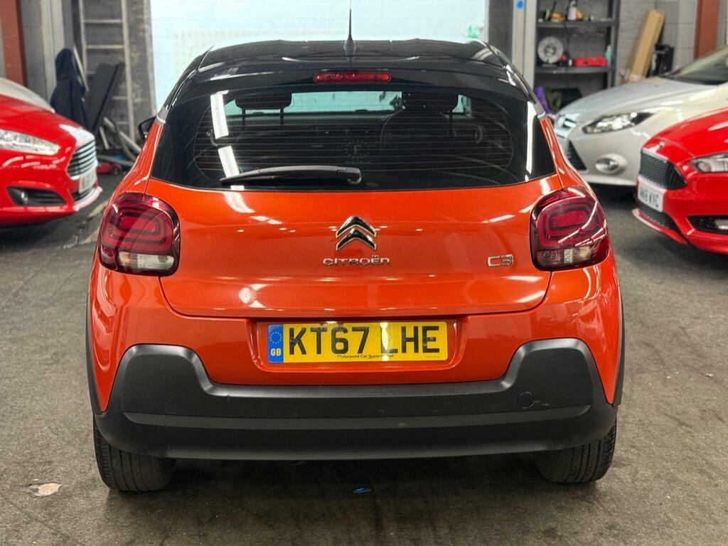 Citroen C3 1.2 Puretech Feel Euro 6 KT67LHE Orange #5