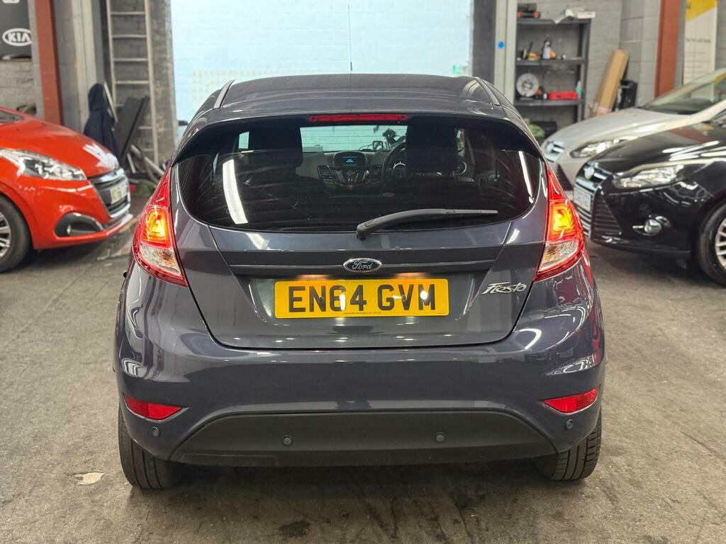 Ford Fiesta 1.6 Tdci Econetic Zetec Euro 5 S S Grey #4
