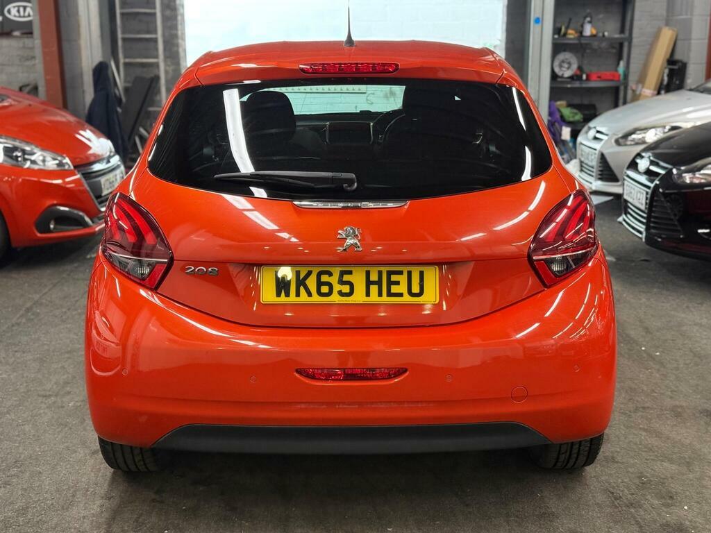 Peugeot 208 1.2 Puretech Allure Euro 6 WK65HEU Orange #5