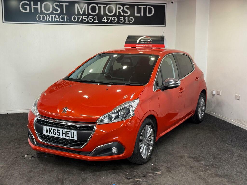 Peugeot 208 1.2 Puretech Allure Euro 6 WK65HEU Orange #2