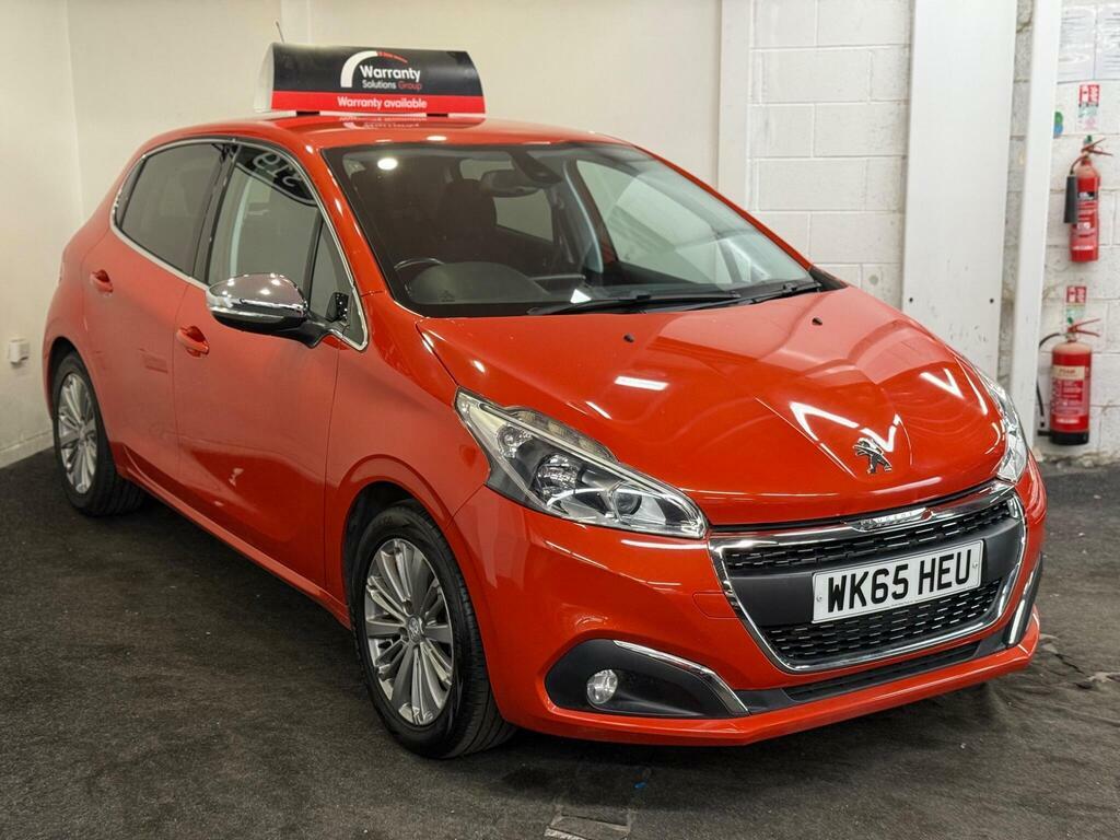 Peugeot 208 1.2 Puretech Allure Euro 6 WK65HEU Orange #3
