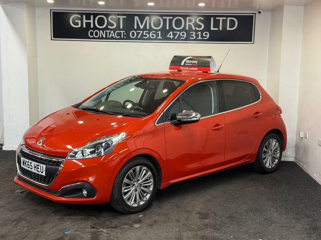 Peugeot 208 1.2 Puretech Allure Euro 6 Orange