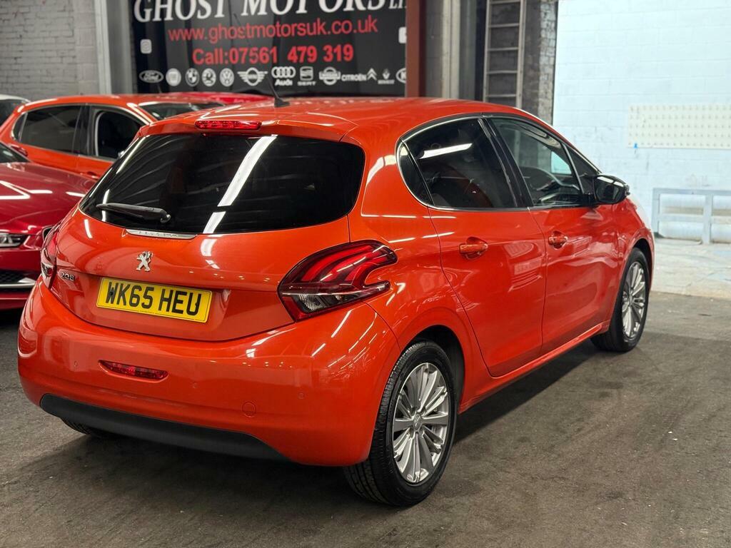 Peugeot 208 1.2 Puretech Allure Euro 6 WK65HEU Orange #4