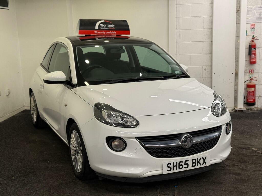 Vauxhall Adam 1.2 16V Glam Euro 5 SH65BKX White #3