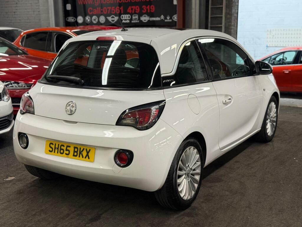 Vauxhall Adam 1.2 16V Glam Euro 5 SH65BKX White #4