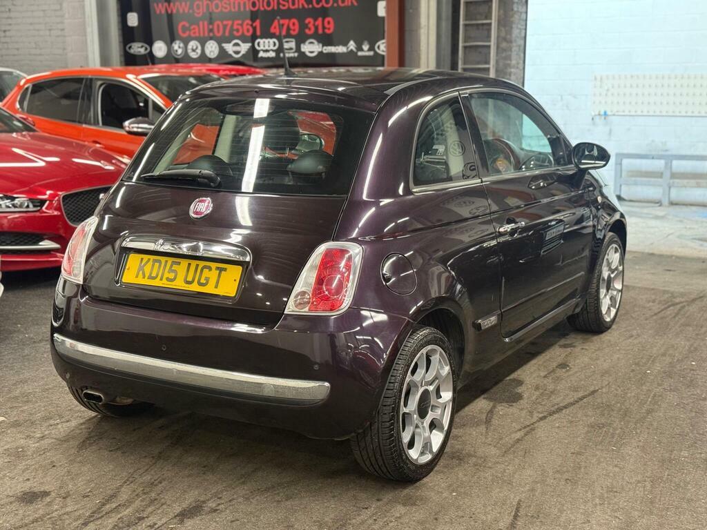 Fiat 500 1.2 Lounge Euro 6 S S Blue #4