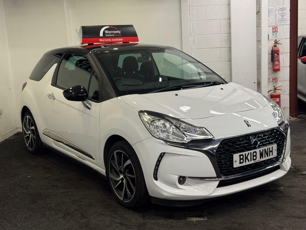 DS DS 3 1.2 Puretech Connected Chic Euro 6 BK18WNH White #3