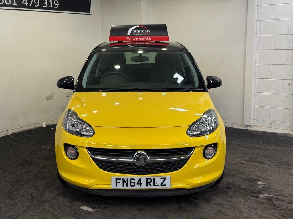 Vauxhall Adam 1.4 Ecoflex 16V Slam Euro 5 S S FN64RLZ Yellow #2