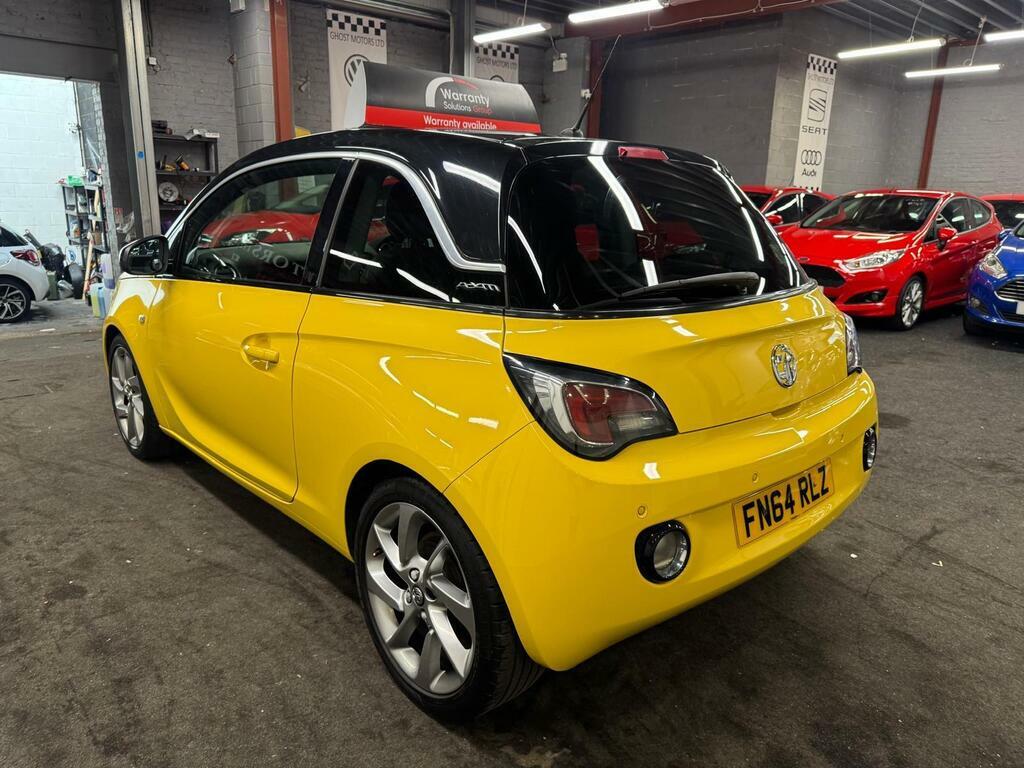 Vauxhall Adam 1.4 Ecoflex 16V Slam Euro 5 S S FN64RLZ Yellow #6