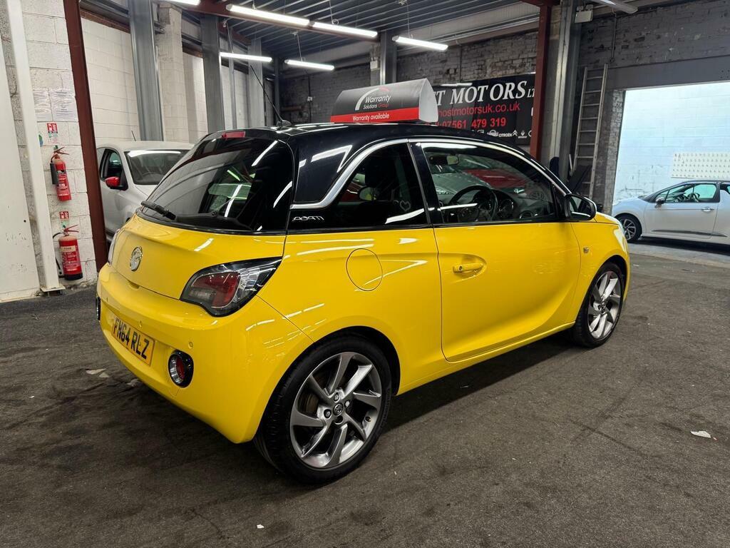 Vauxhall Adam 1.4 Ecoflex 16V Slam Euro 5 S S FN64RLZ Yellow #4