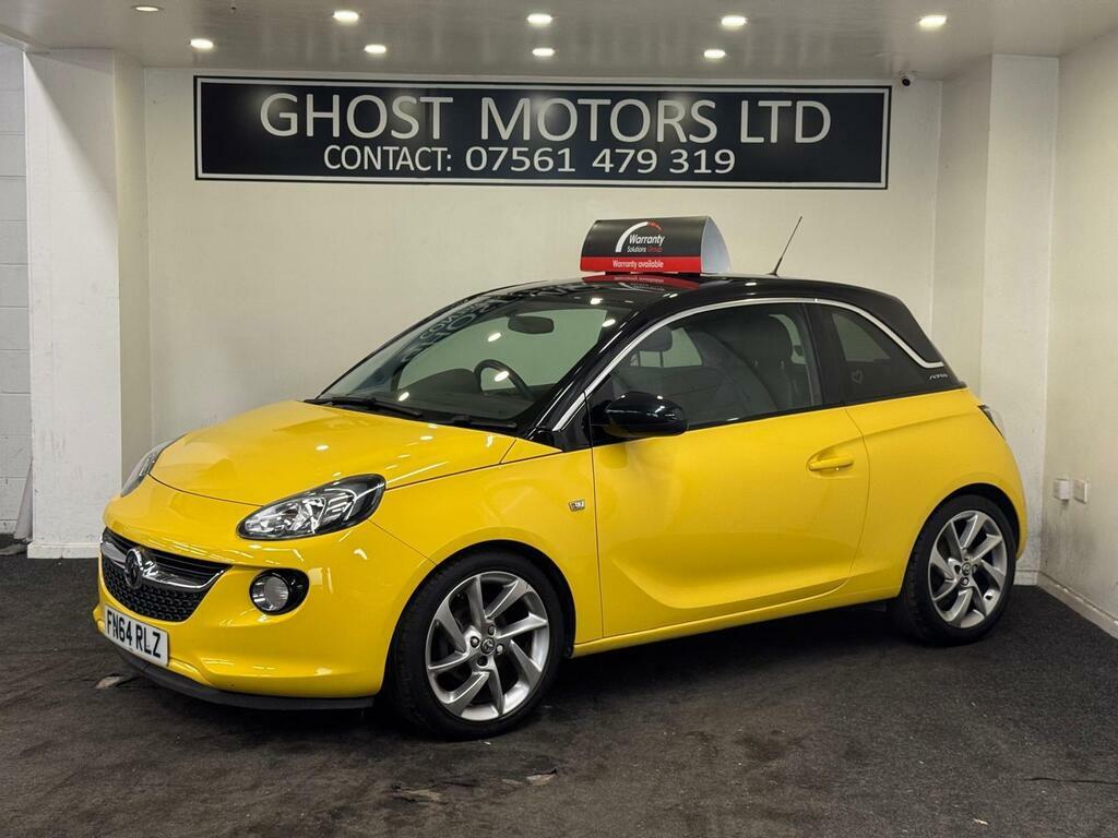 Vauxhall Adam 1.4 Ecoflex 16V Slam Euro 5 S S Yellow