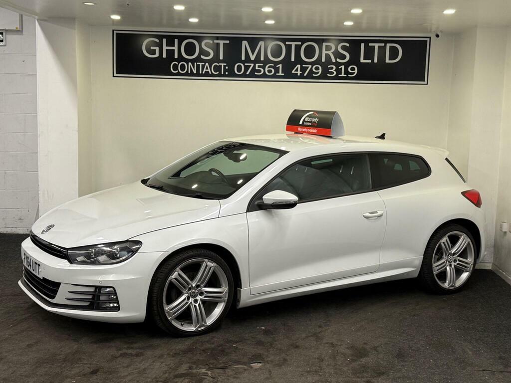 Volkswagen Scirocco 2.0 Tdi Bluemotion Tech R-line Euro 6 S S White